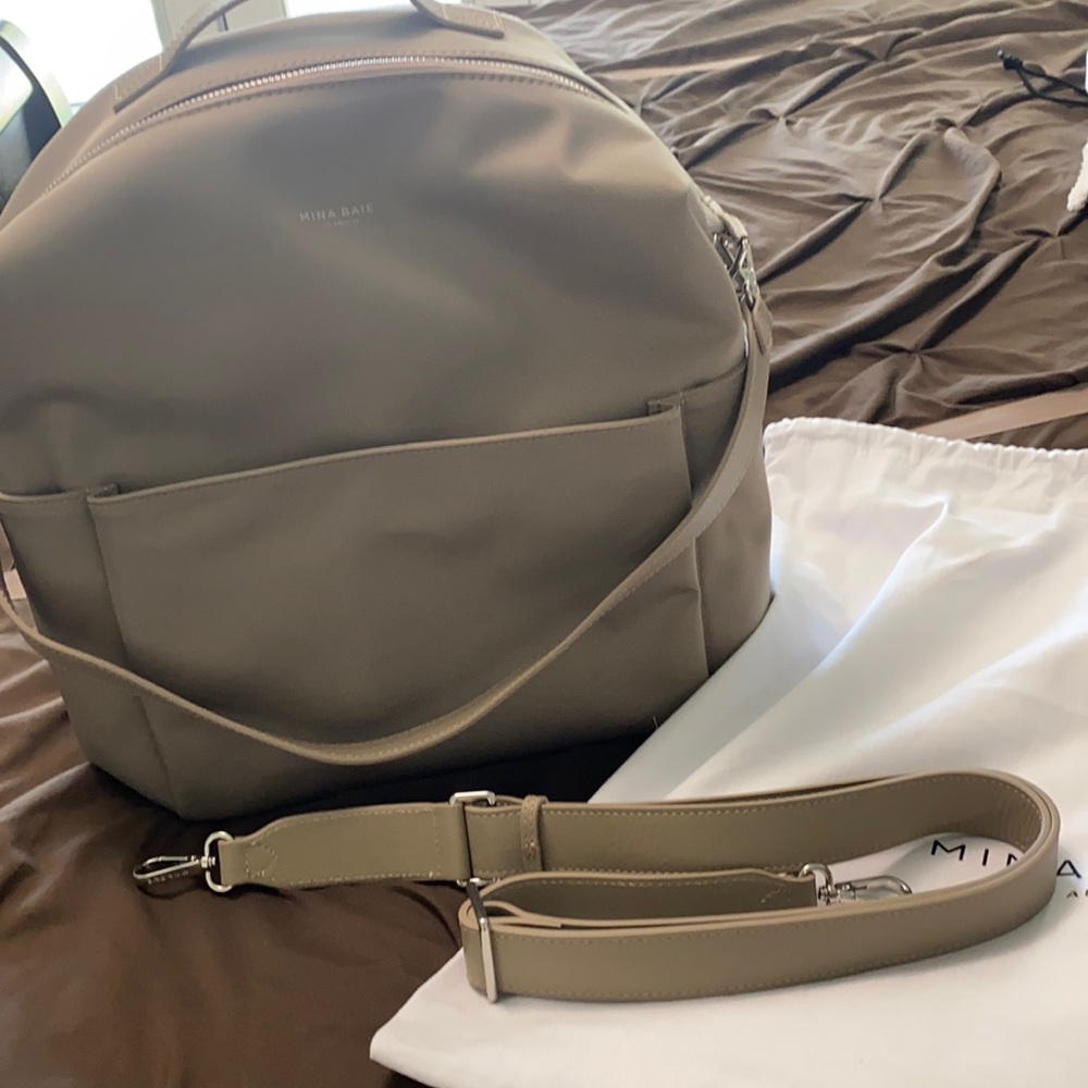 Mina Baie Stevie midi nylon backpack